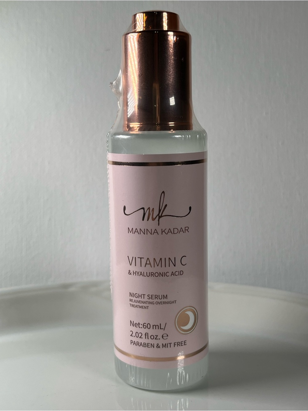 New Sealed Manna Kadar Vitamin C Hyaluronic Acid Night Serum - Picture 2 of 7